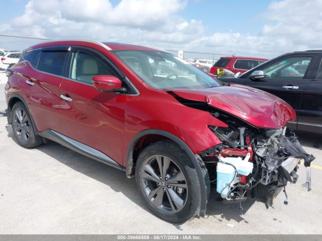 nissan murano 2021 5n1az2dj4mc112132