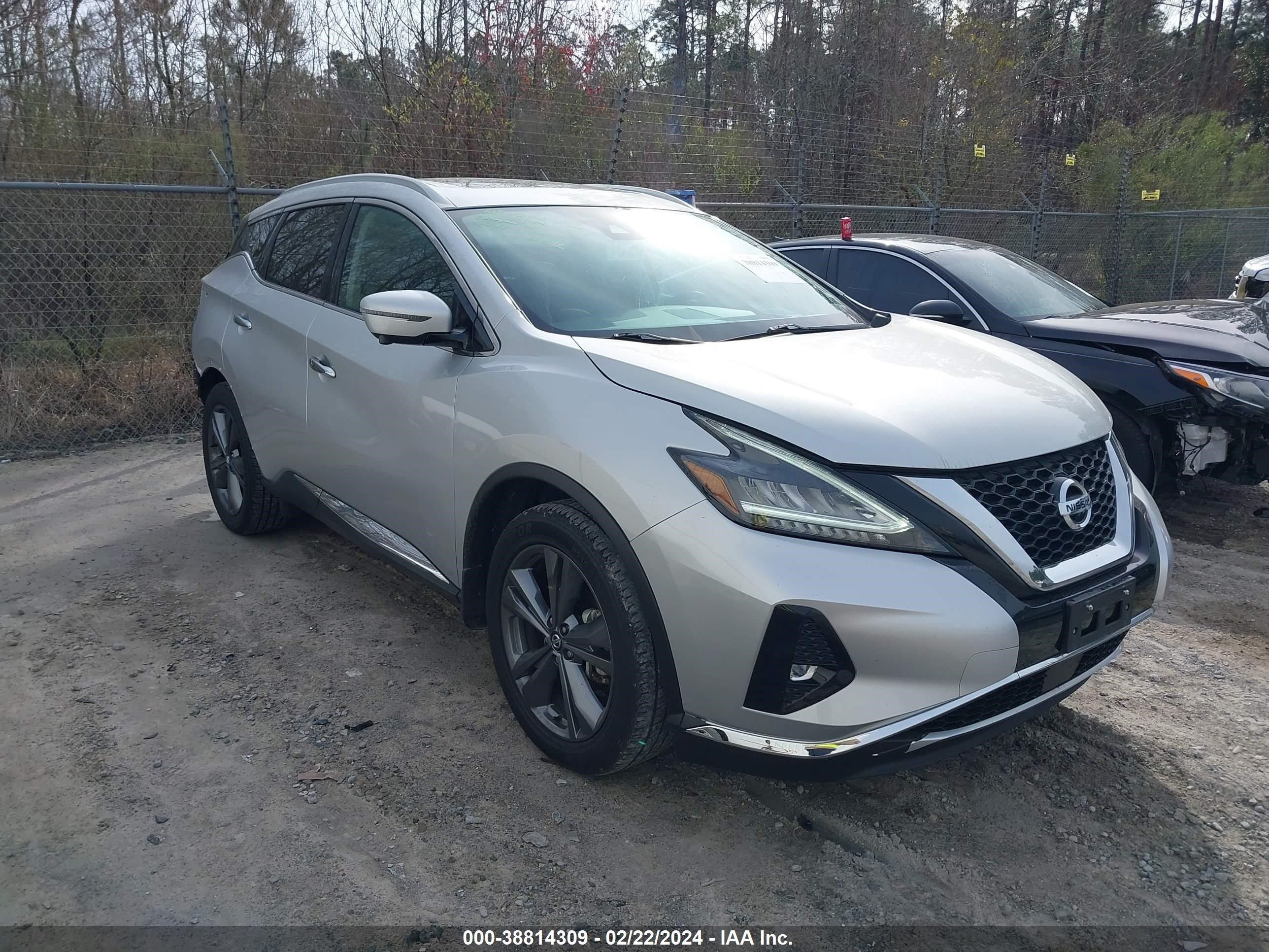 nissan murano 2021 5n1az2ds0mc124299