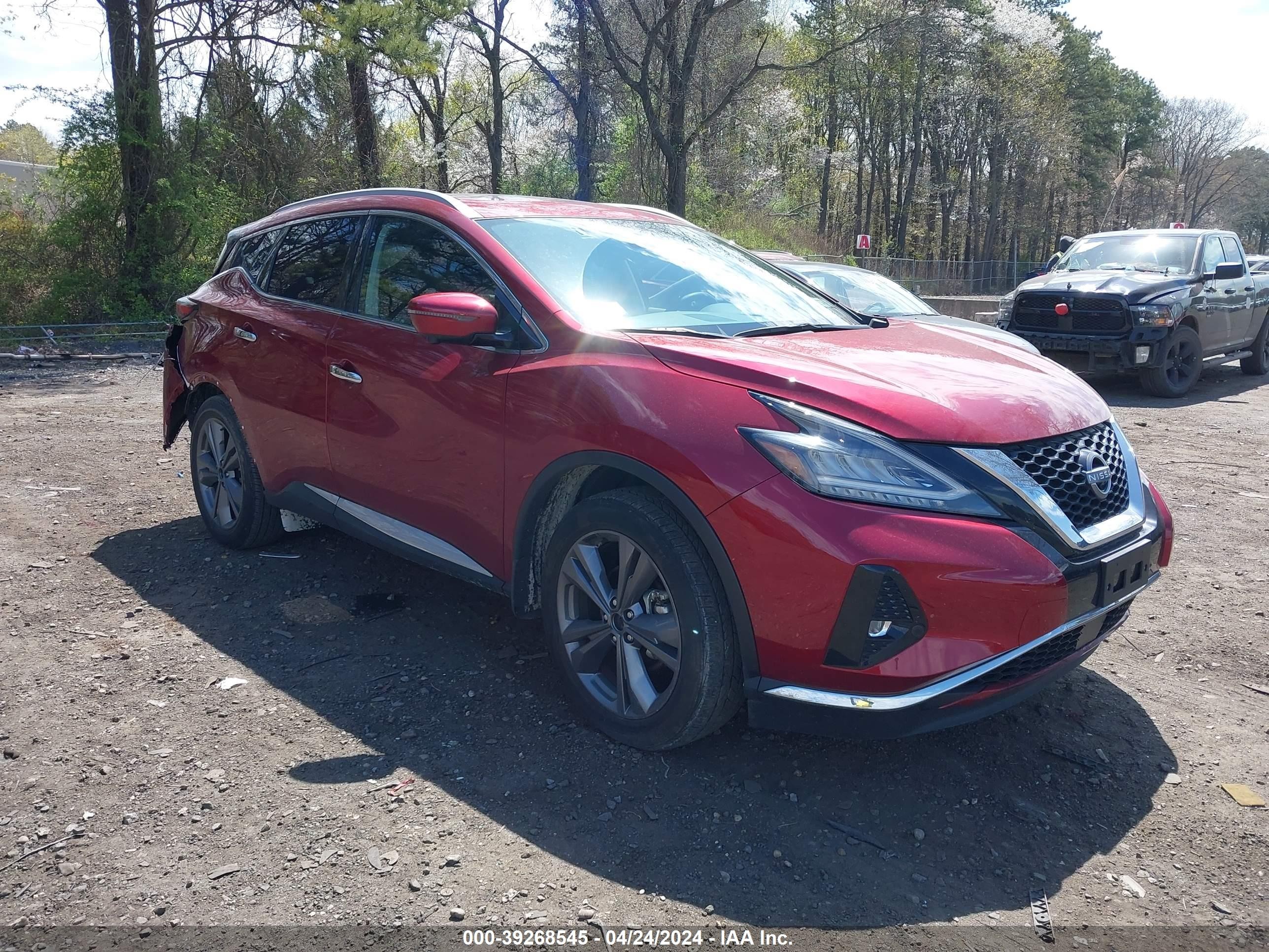 nissan murano 2023 5n1az2ds0pc141849