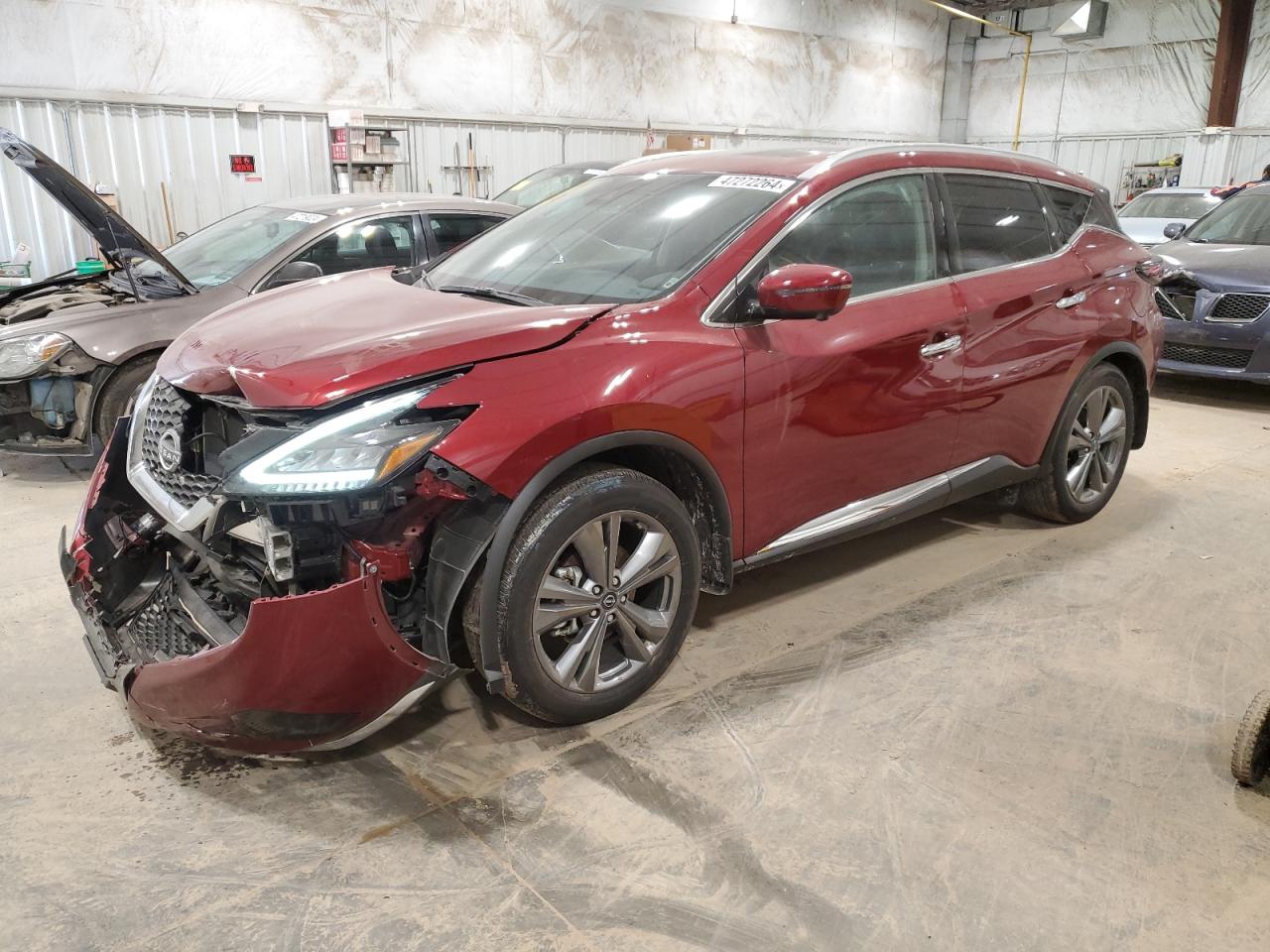 nissan murano 2023 5n1az2ds5pc107485