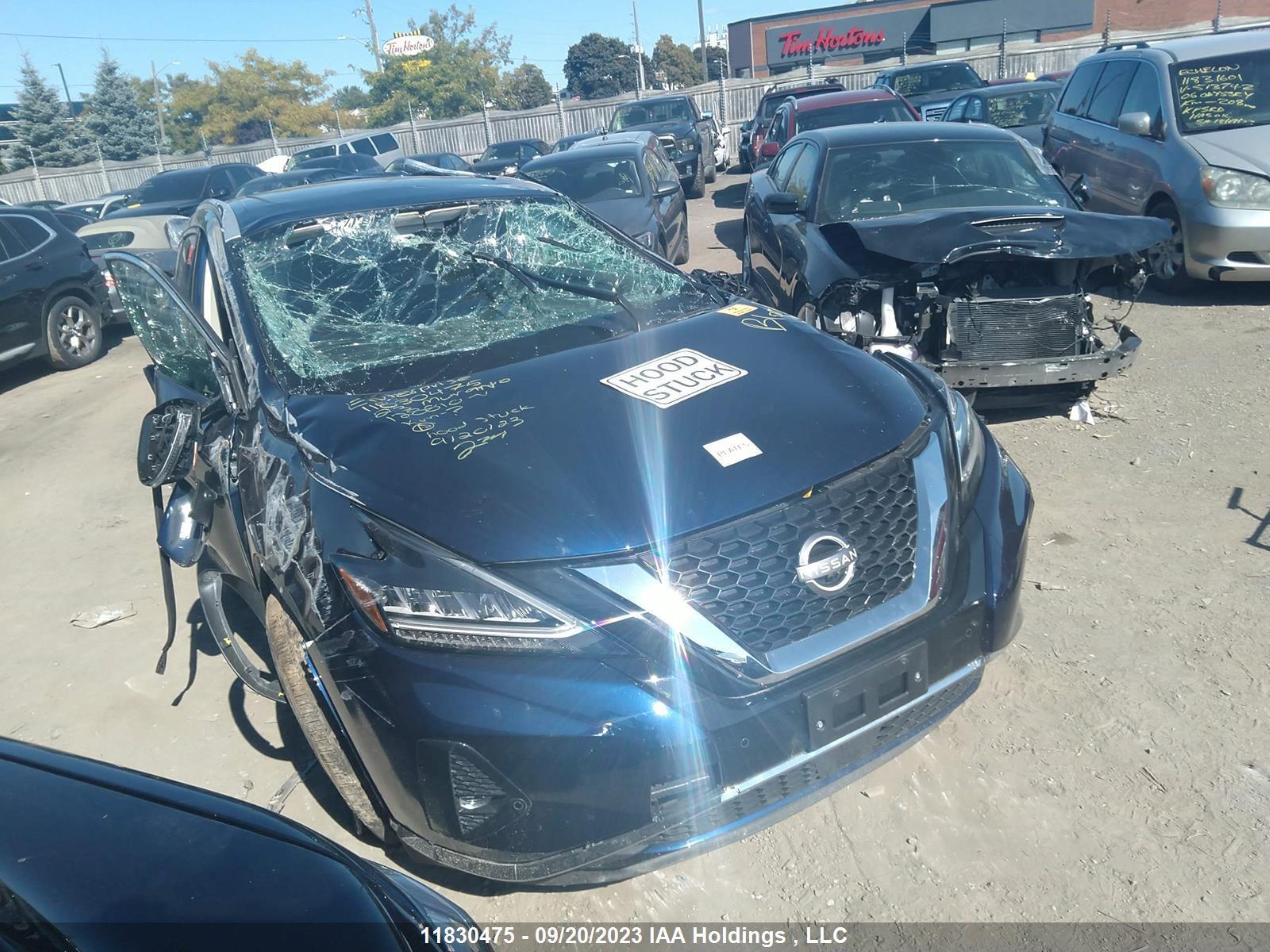 nissan murano 2023 5n1az2ds7pc128810