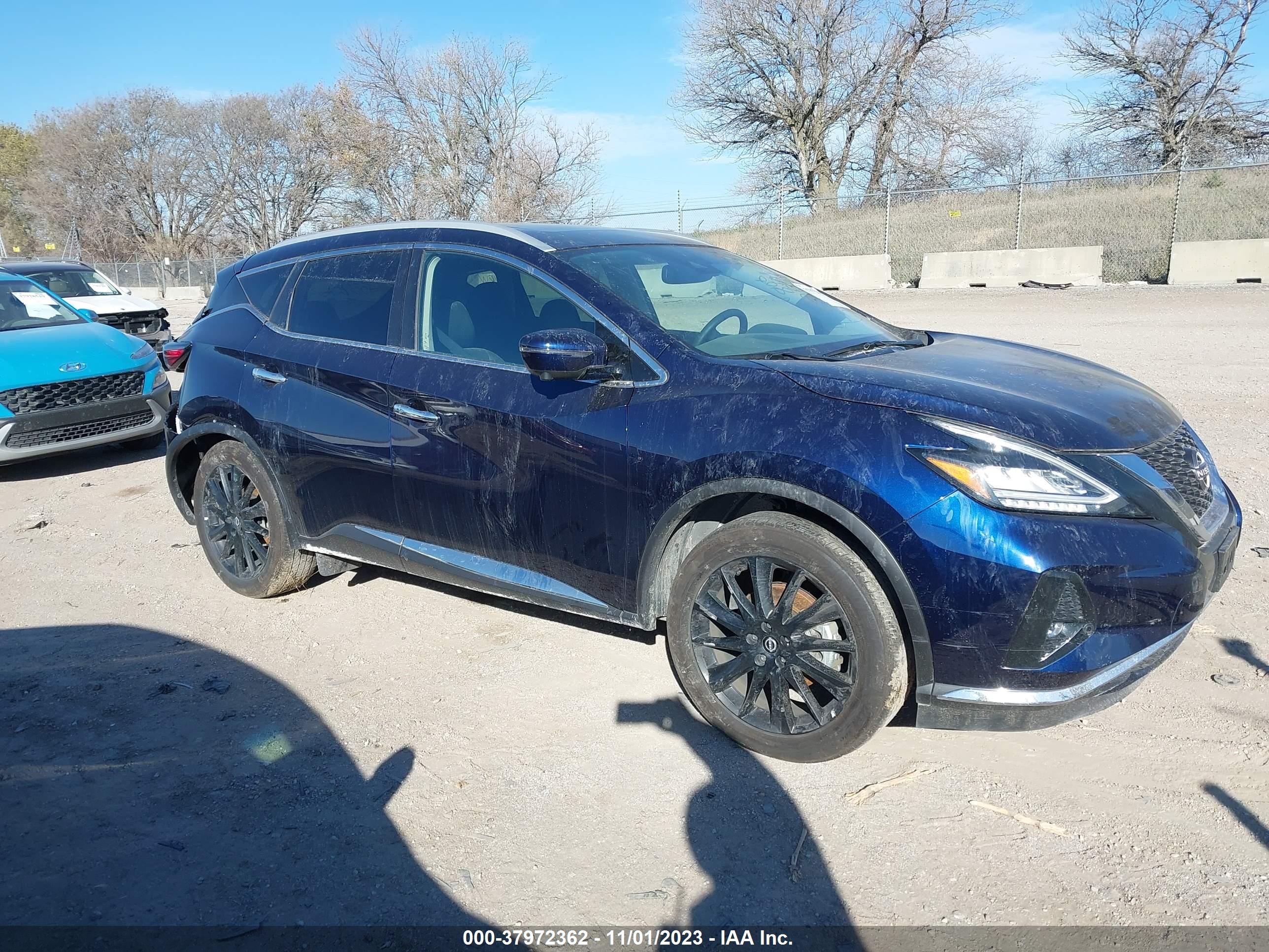 nissan murano 2023 5n1az2ds8pc126872