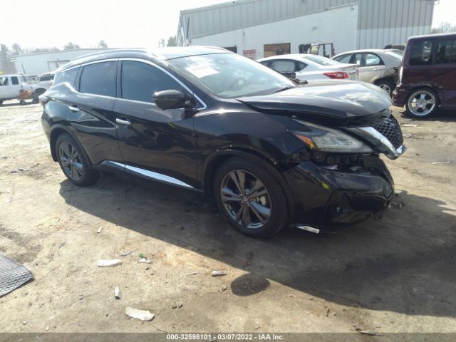 nissan murano 2021 5n1az2ds9mc119022