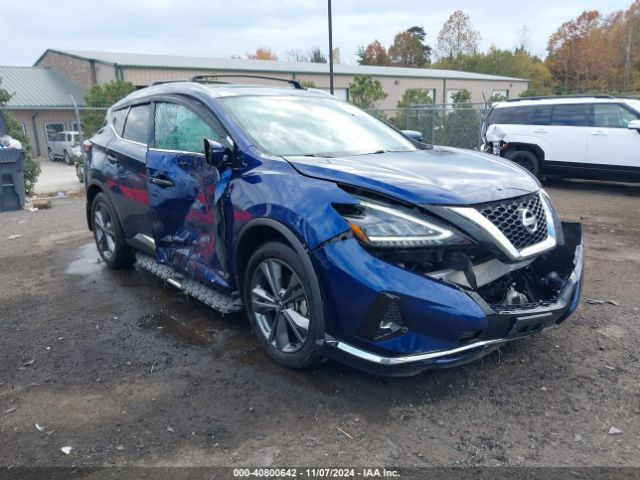 nissan murano 2022 5n1az2dsxnc112498