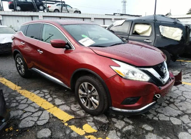 nissan murano 2016 5n1az2mg0gn115834