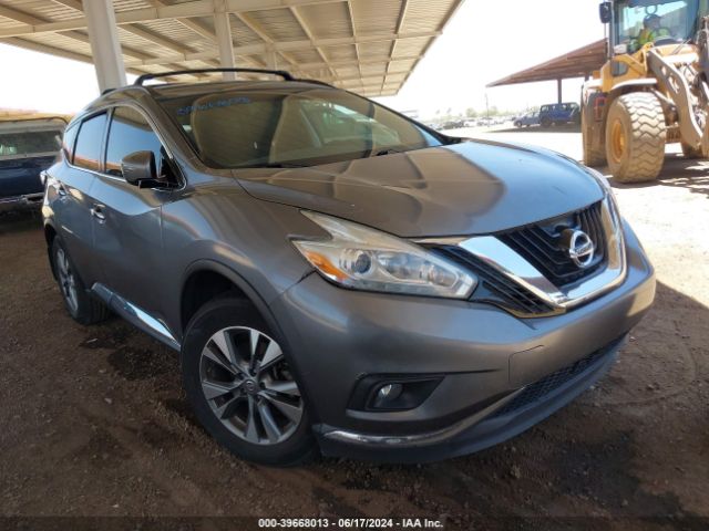 nissan murano 2016 5n1az2mg0gn125313