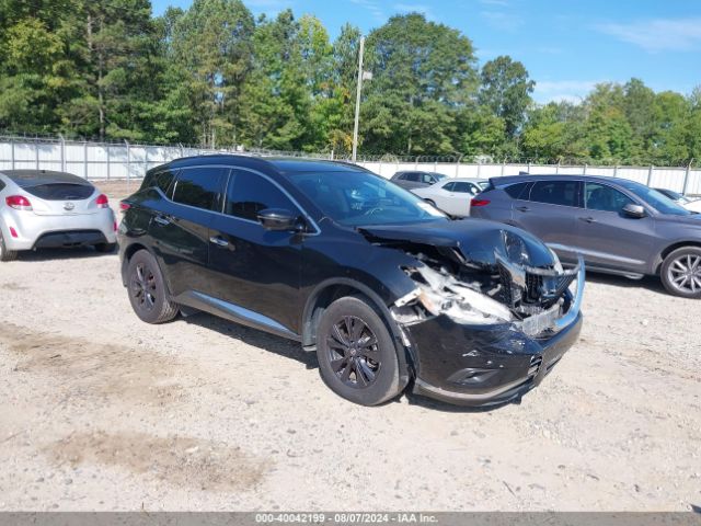 nissan murano 2017 5n1az2mg0hn155641