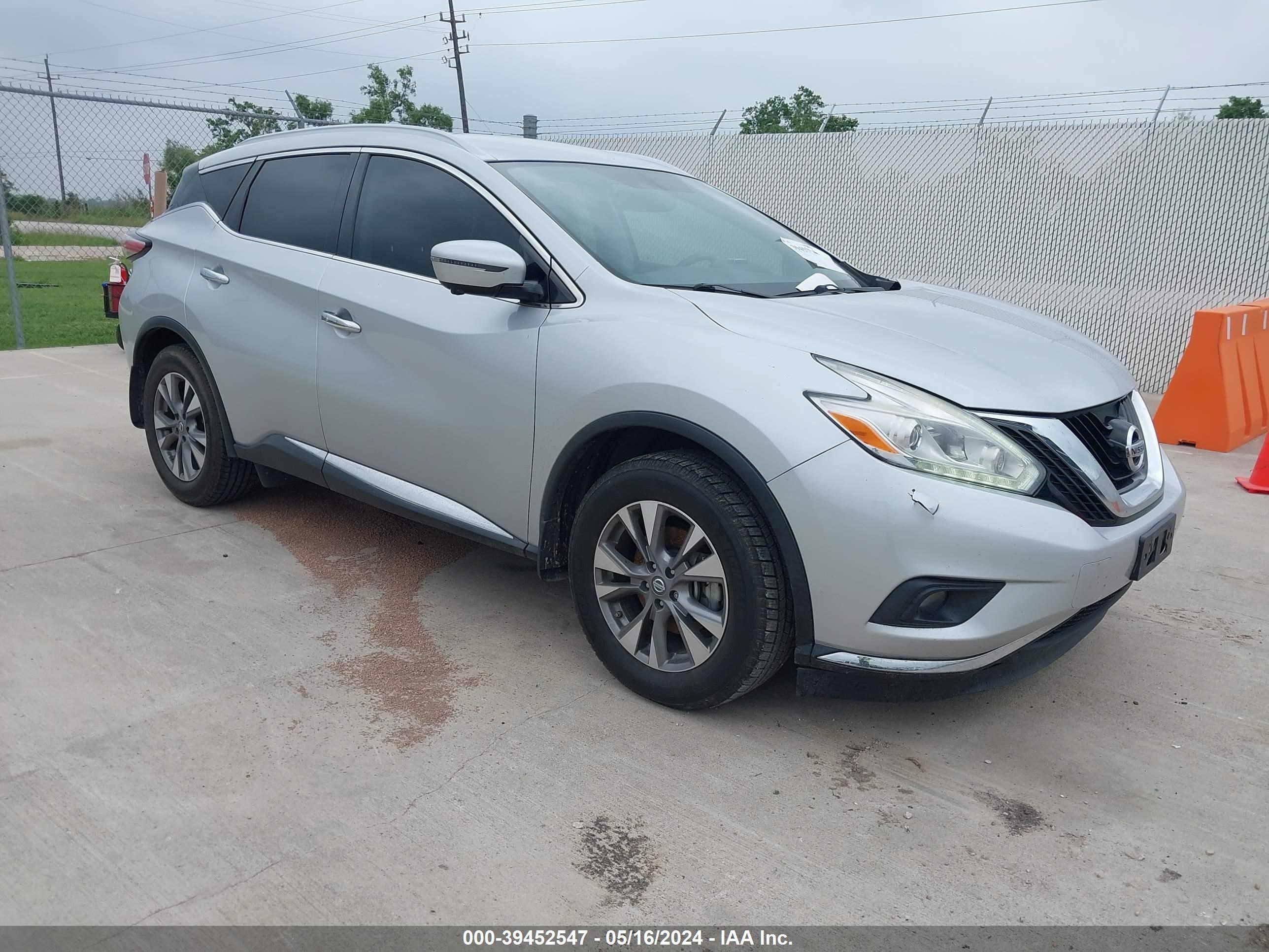 nissan murano 2017 5n1az2mg0hn174898