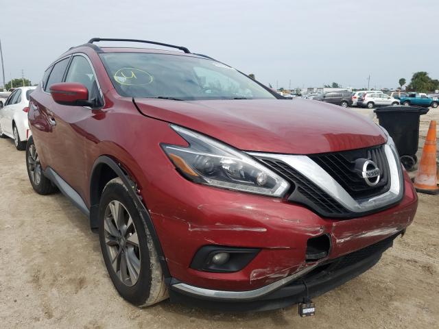 nissan murano s 2018 5n1az2mg0jn129790