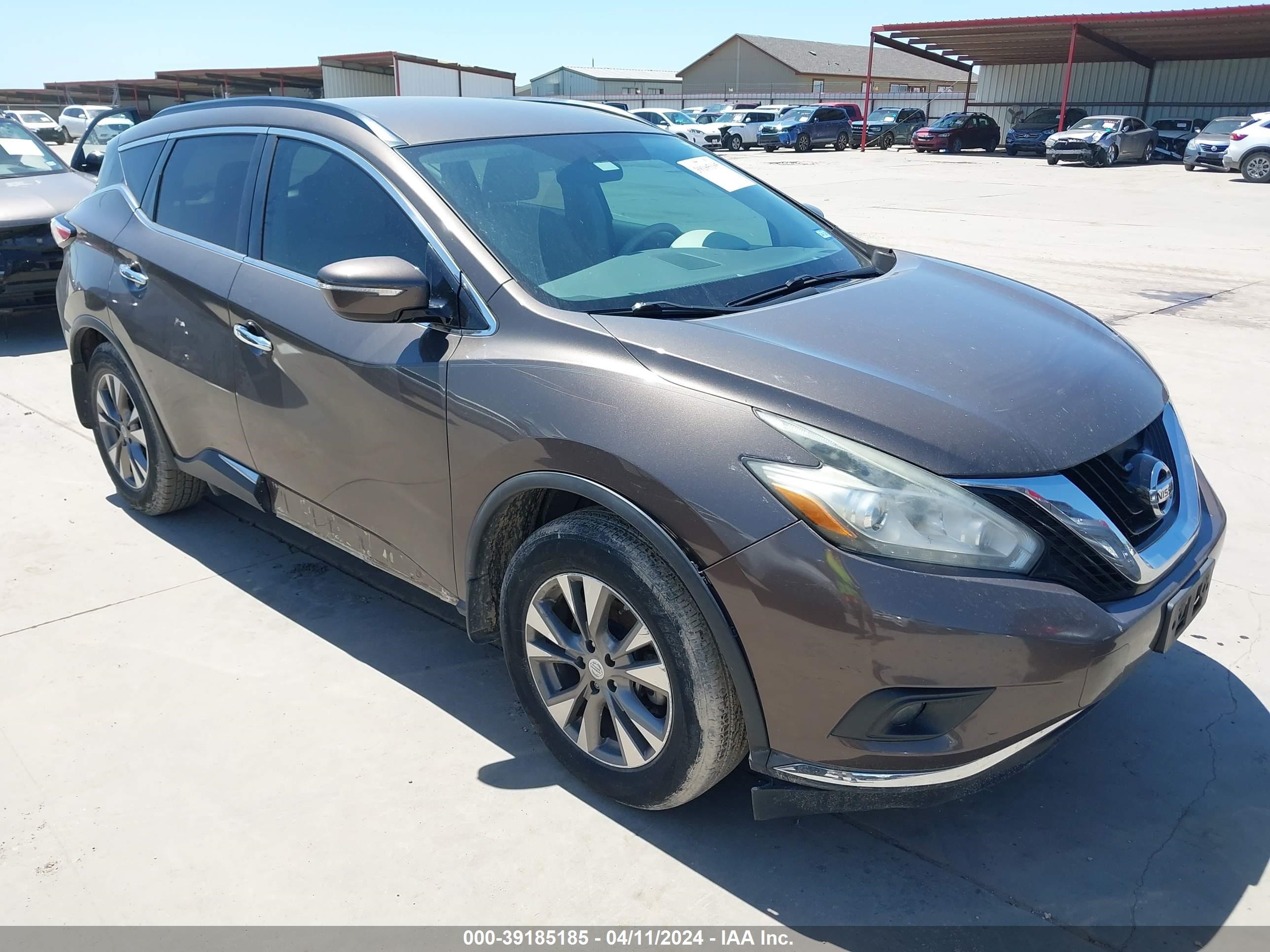 nissan murano 2015 5n1az2mg1fn218730