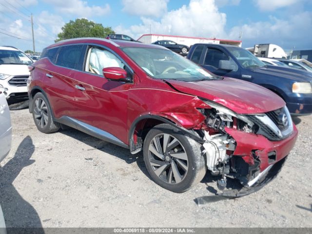 nissan murano 2015 5n1az2mg1fn262419