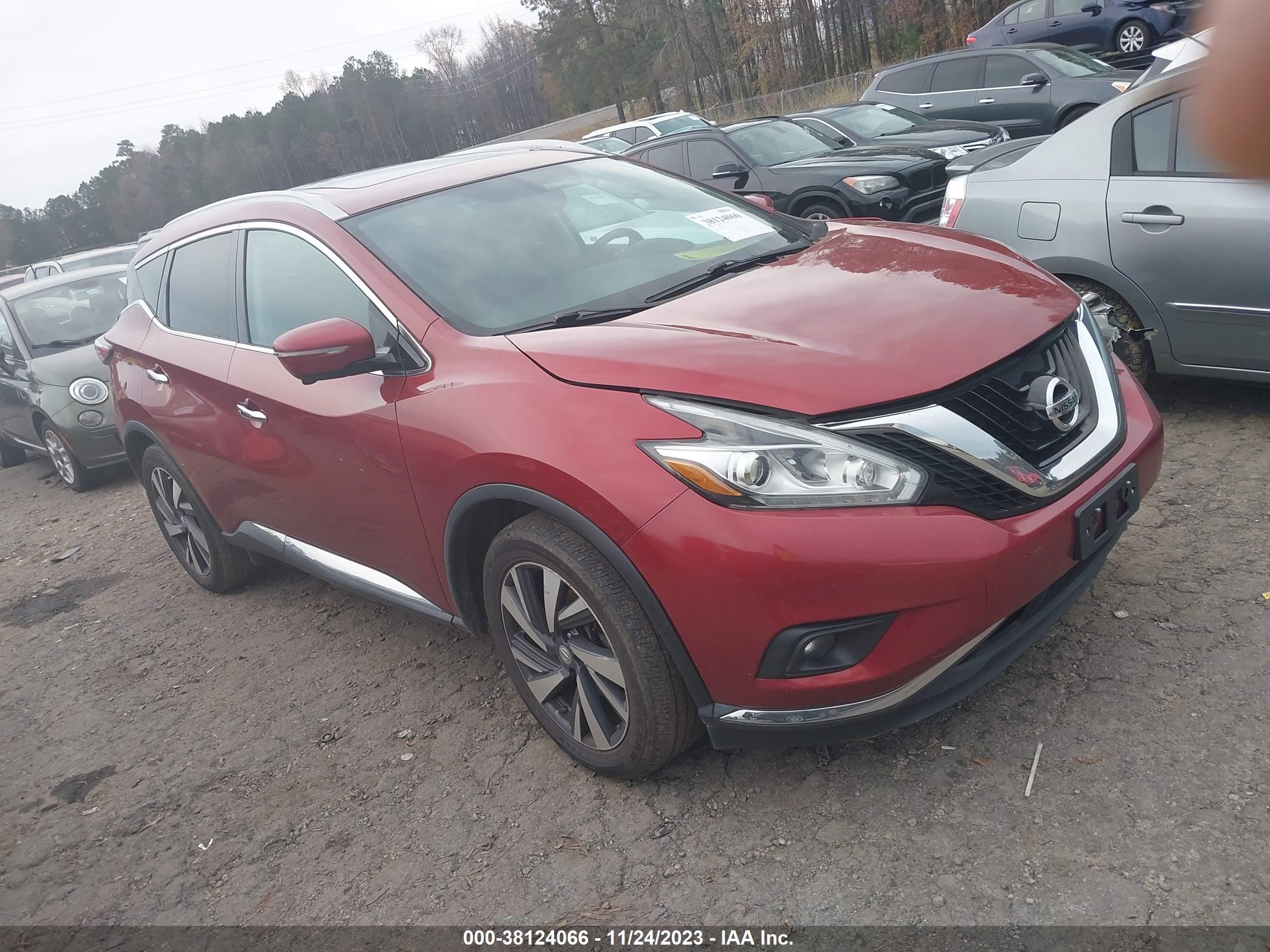 nissan murano 2015 5n1az2mg1fn262422