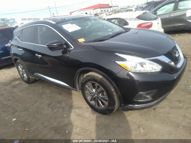 nissan murano 2016 5n1az2mg1gn125952