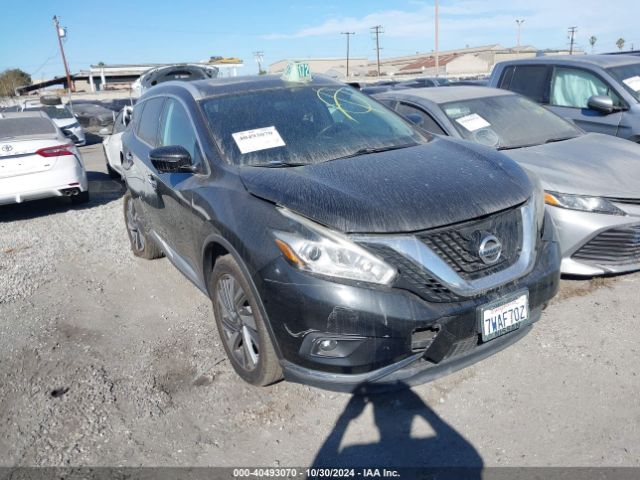 nissan murano 2016 5n1az2mg1gn170891