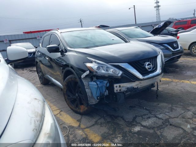 nissan murano 2017 5n1az2mg1hn135835