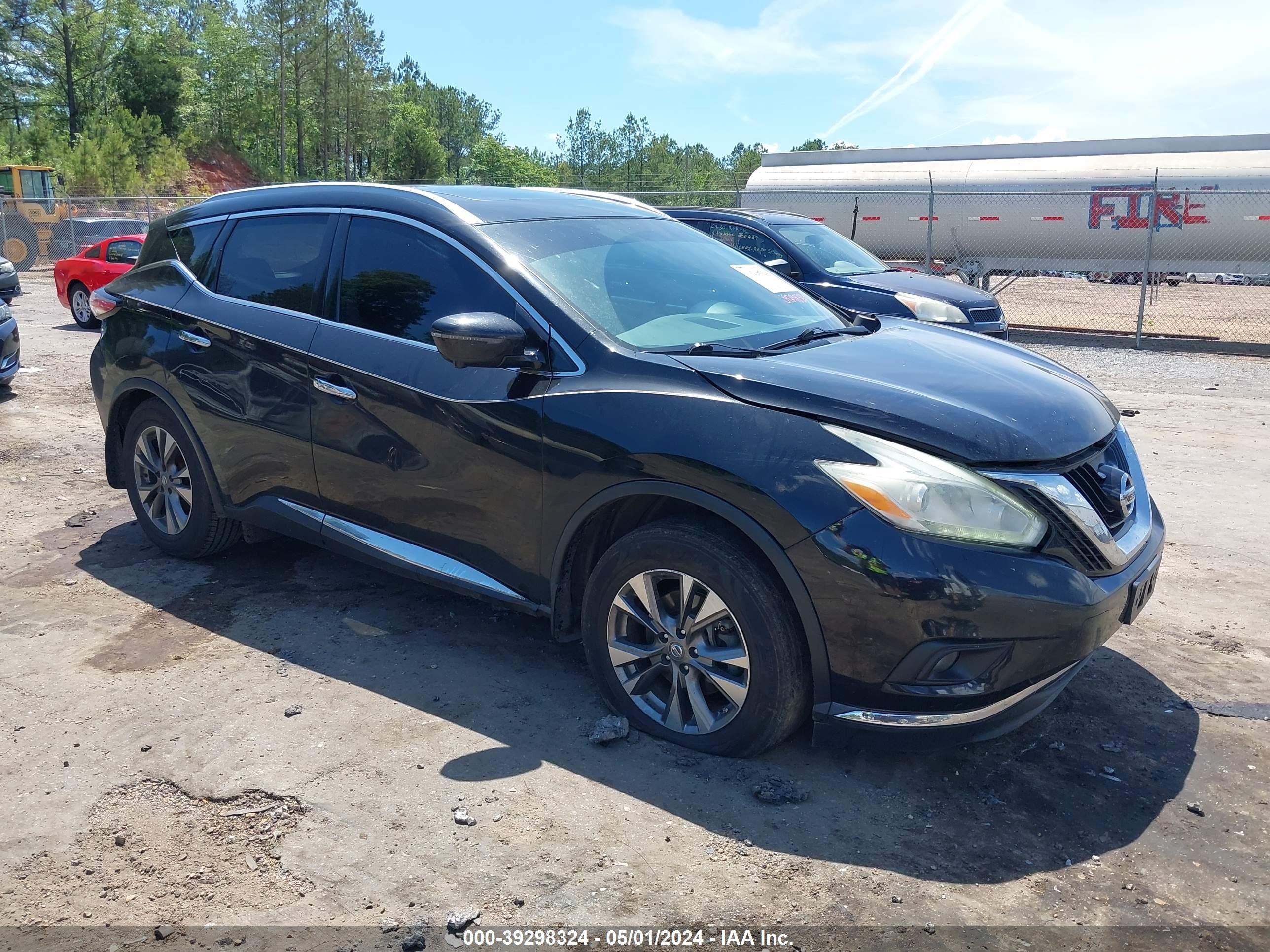 nissan murano 2017 5n1az2mg1hn186493