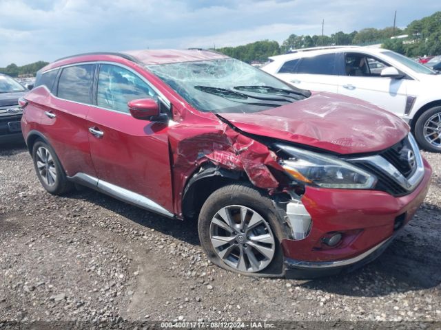 nissan murano 2018 5n1az2mg1jn117308