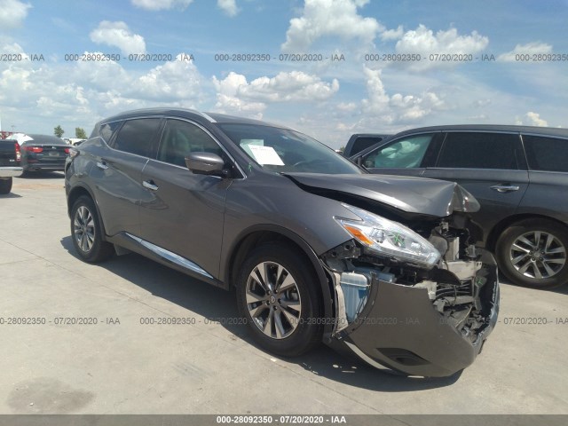 nissan murano 2016 5n1az2mg2gn100980