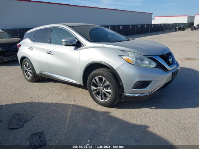 nissan murano 2016 5n1az2mg2gn110666