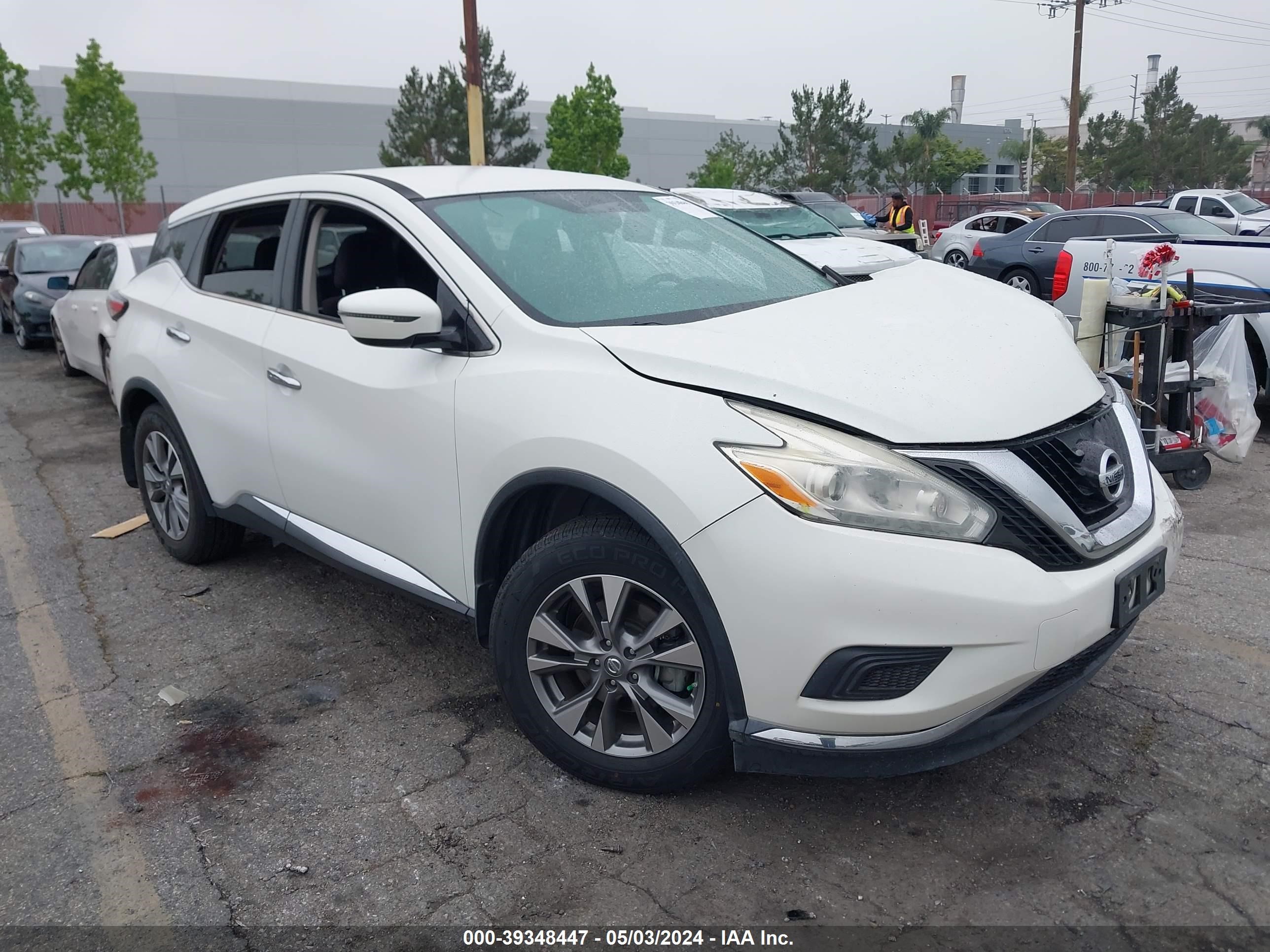 nissan murano 2016 5n1az2mg2gn146227