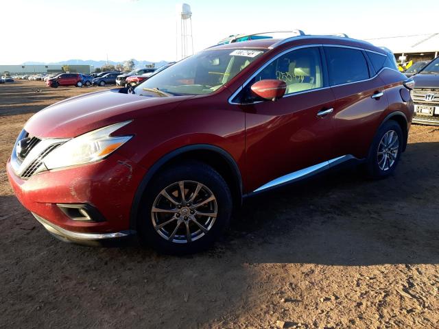 nissan murano s 2016 5n1az2mg2gn158300