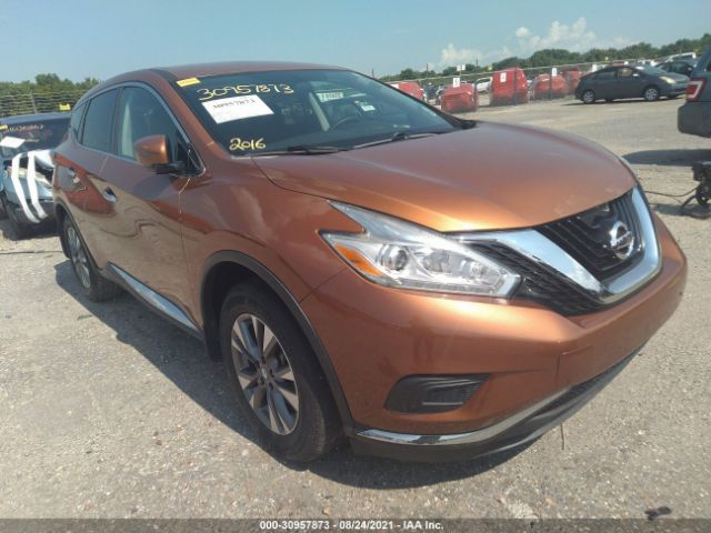 nissan murano 2016 5n1az2mg2gn161021