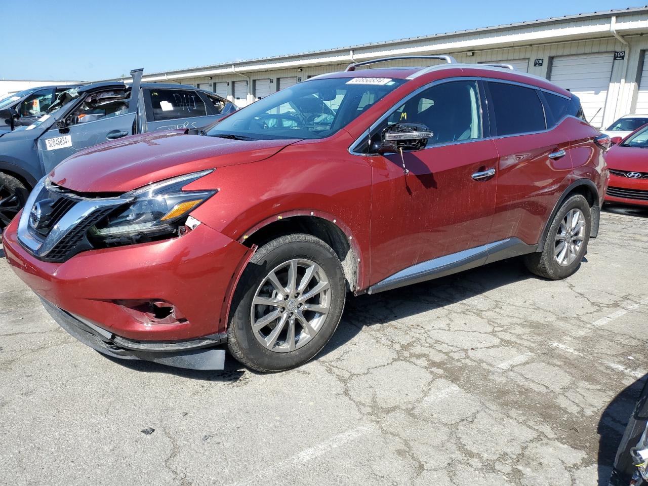 nissan murano 2018 5n1az2mg2jn126051