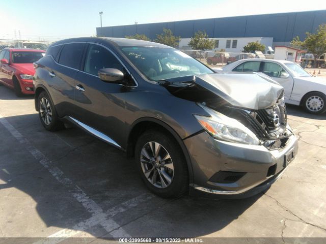 nissan murano 2016 5n1az2mg3gn127606