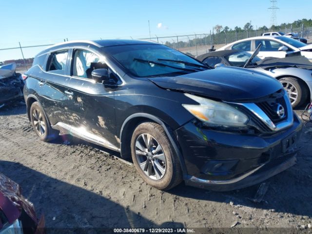 nissan murano 2016 5n1az2mg3gn149332