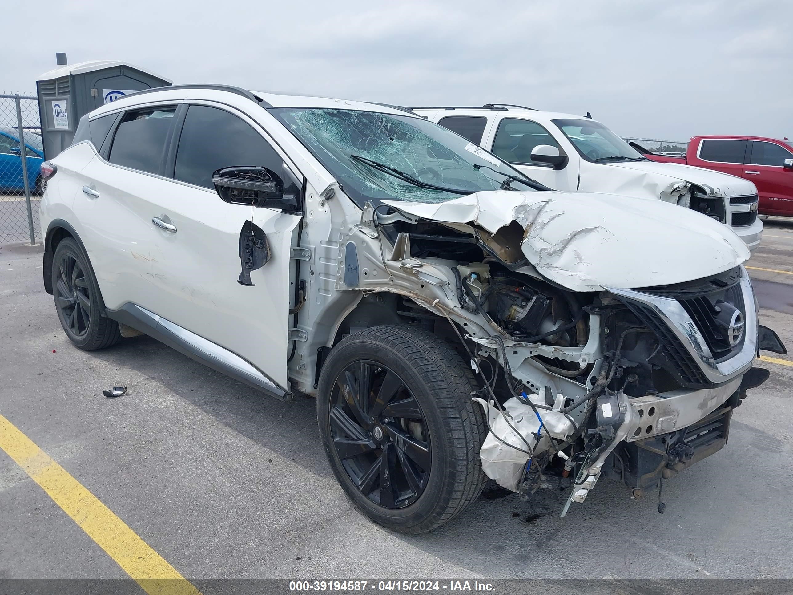 nissan murano 2017 5n1az2mg3hn151731