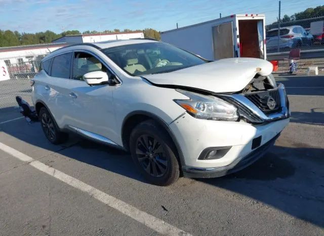 nissan murano 2017 5n1az2mg3hn154578