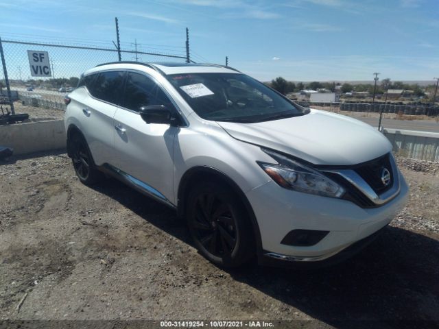 nissan murano 2017 5n1az2mg3hn162860