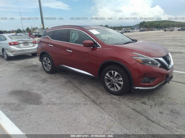 nissan murano 2018 5n1az2mg3jn133493