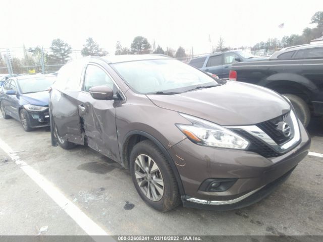 nissan murano 2015 5n1az2mg4fn242648