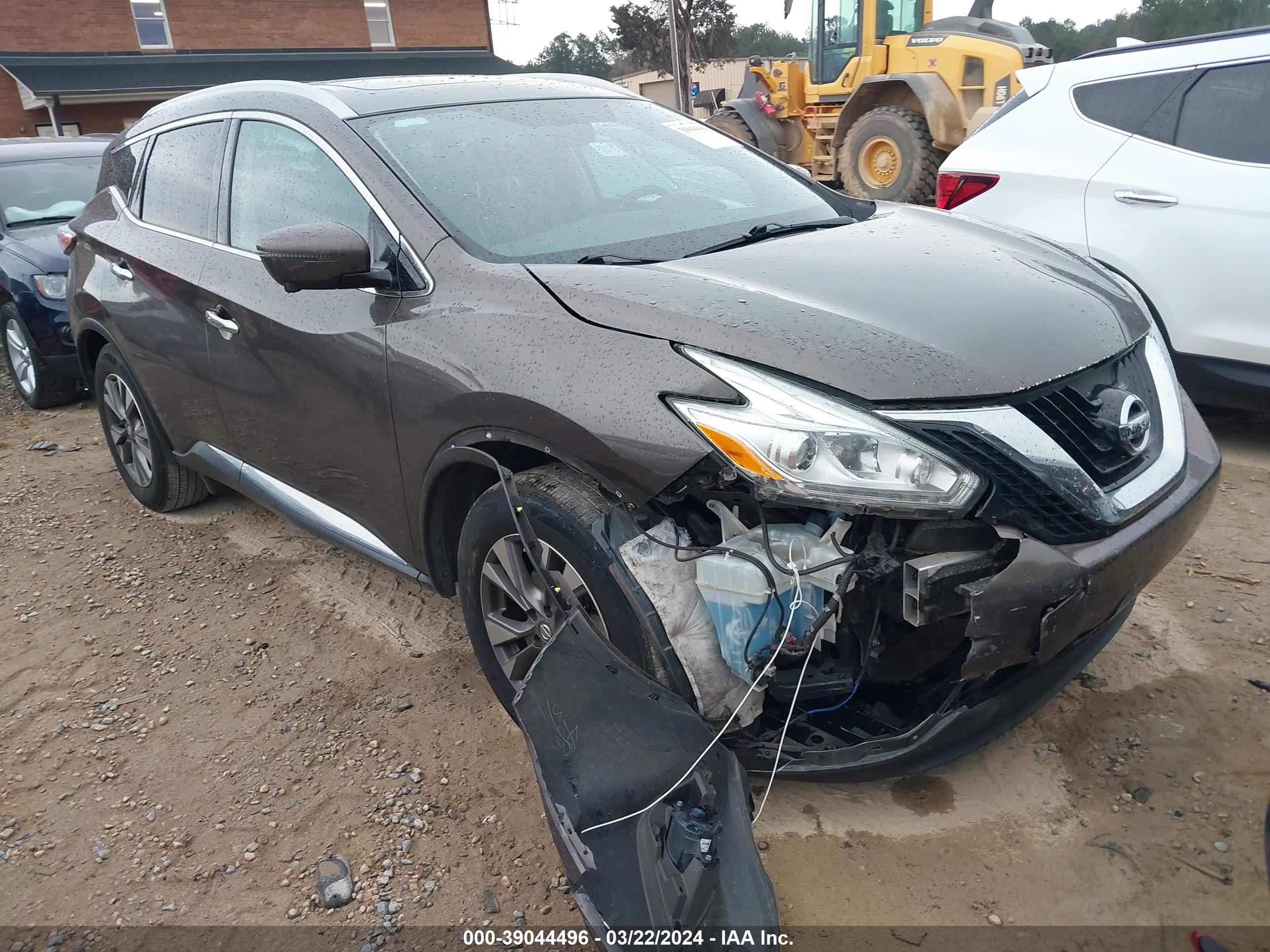 nissan murano 2016 5n1az2mg4gn142311