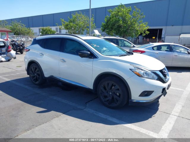 nissan murano 2017 5n1az2mg4hn161667