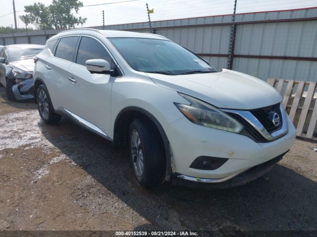 nissan murano 2018 5n1az2mg4jn107064