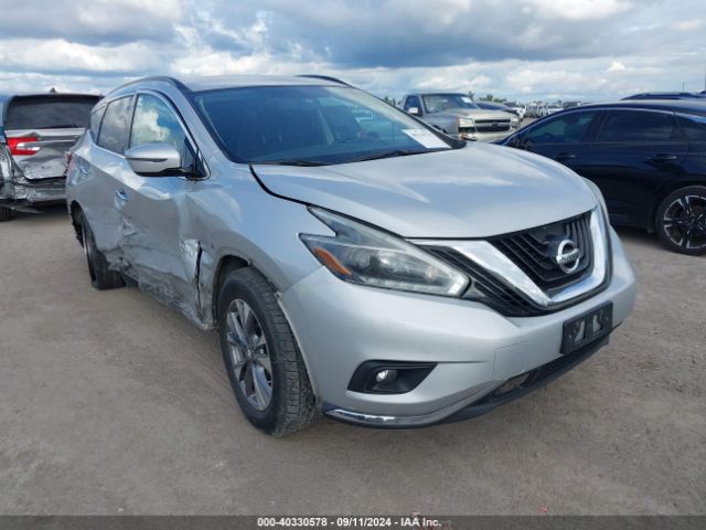 nissan murano 2018 5n1az2mg4jn115293