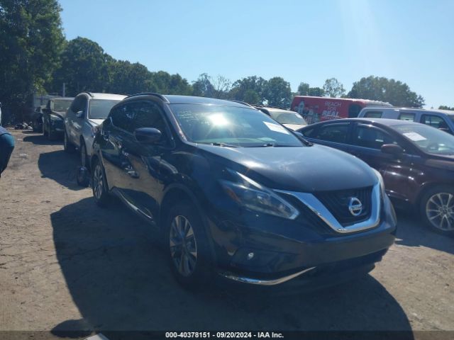 nissan murano 2018 5n1az2mg4jn125256