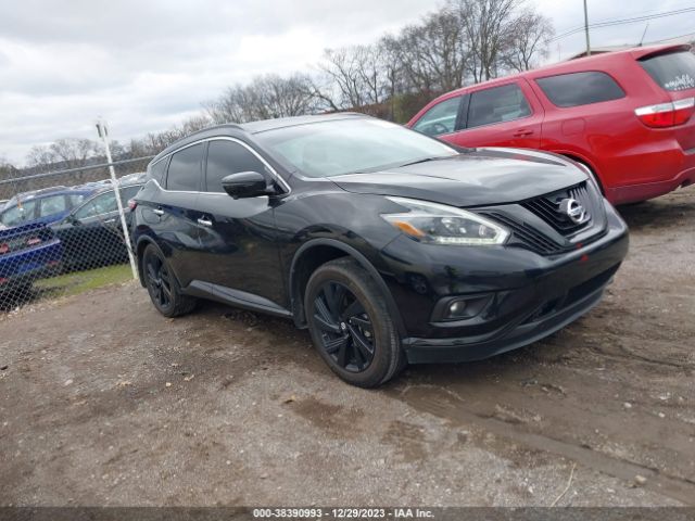 nissan murano 2018 5n1az2mg4jn157883