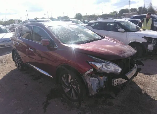 nissan murano 2018 5n1az2mg4jn183674