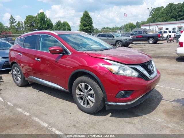 nissan murano 2015 5n1az2mg5fn263475