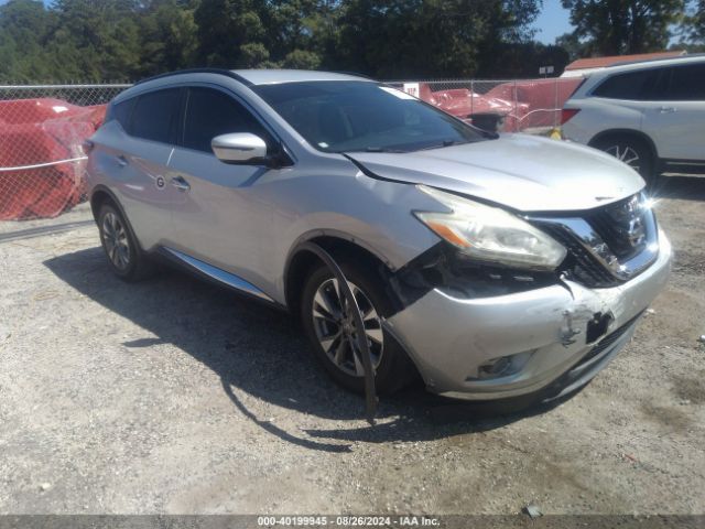 nissan murano 2016 5n1az2mg5gn101394