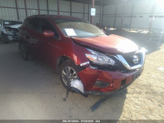 nissan murano 2016 5n1az2mg5gn171235