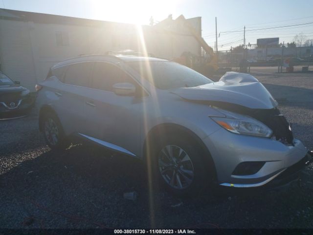 nissan murano 2017 5n1az2mg5hn123817