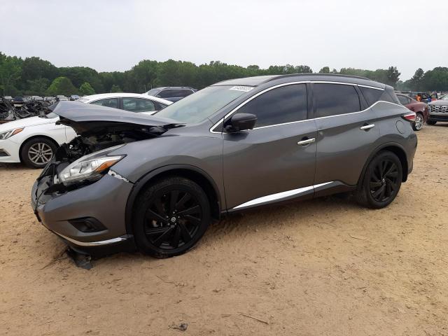 nissan murano s 2017 5n1az2mg5hn143436