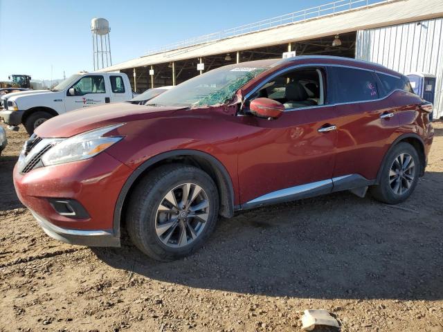 nissan murano s 2017 5n1az2mg5hn162164