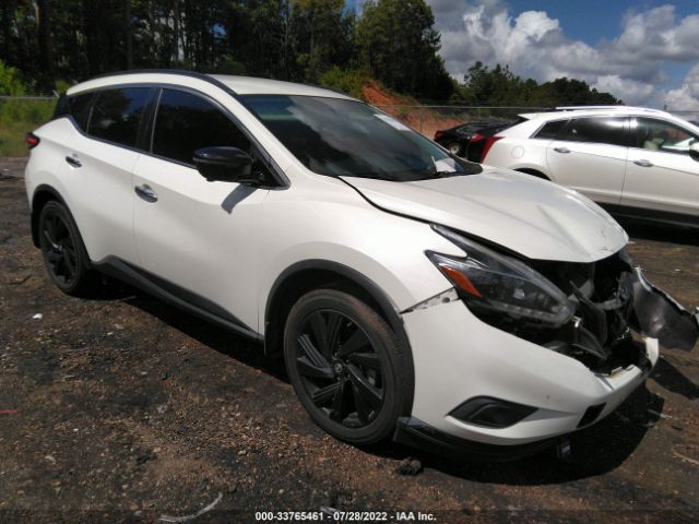 nissan murano 2018 5n1az2mg5jn136850