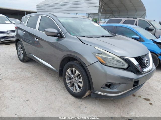 nissan murano 2018 5n1az2mg5jn198796