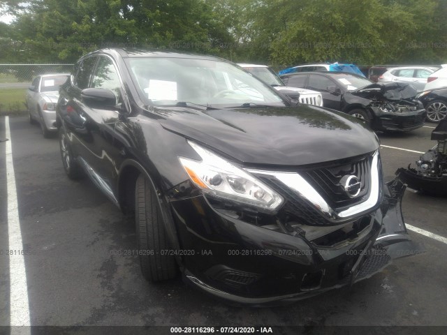 nissan murano 2016 5n1az2mg6gn119760